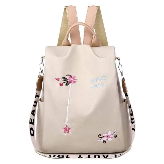 3-in-1 Anti Theft Women Backpack