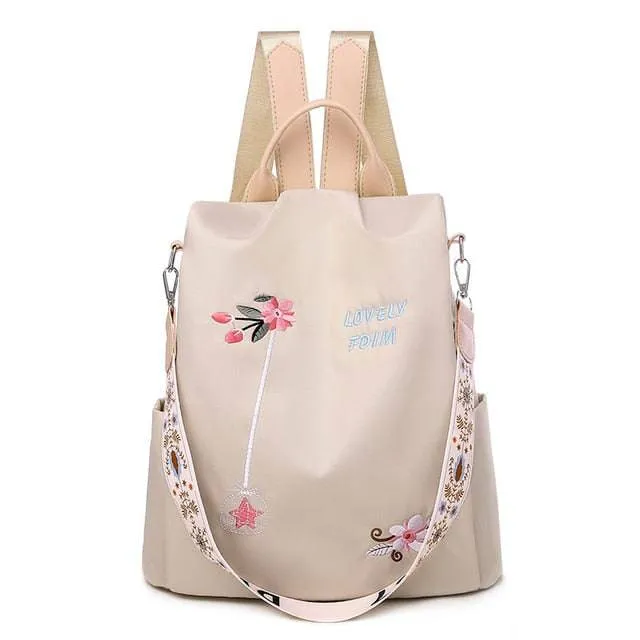 Anti Theft Women Backpack