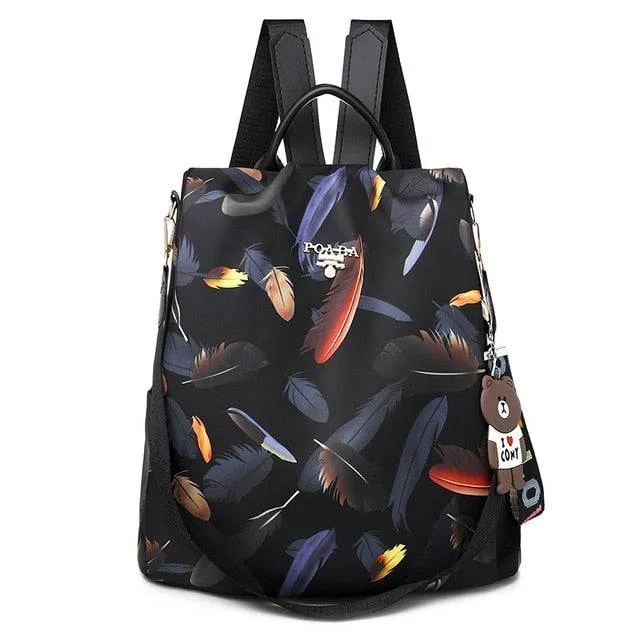 Anti Theft Women Backpack