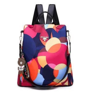 Anti Theft Women Backpack