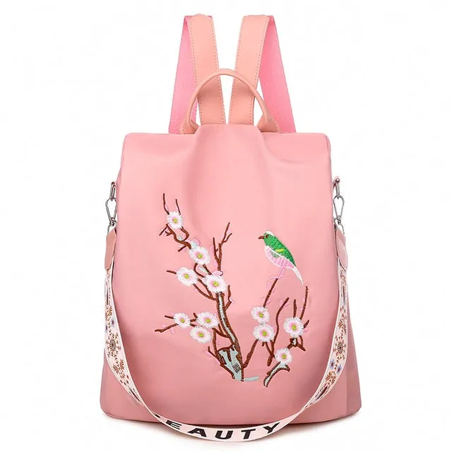 Anti Theft Women Backpack
