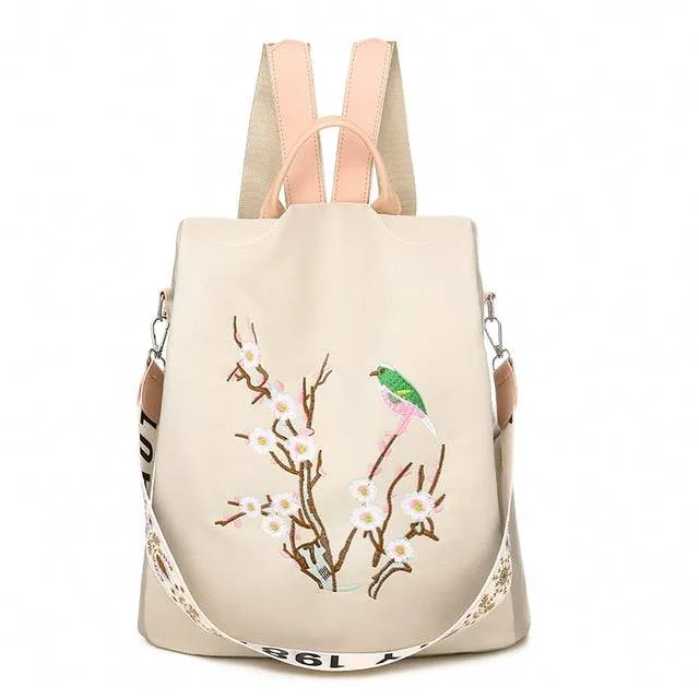 Anti Theft Women Backpack