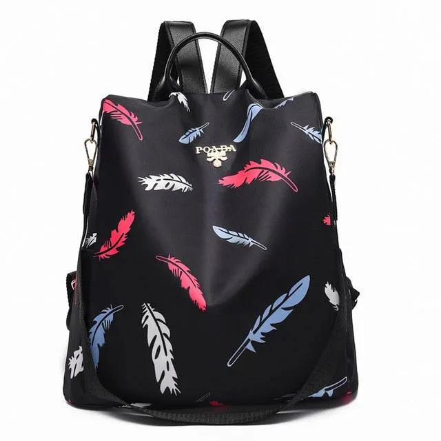 Anti Theft Women Backpack