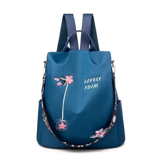 Anti Theft Women Backpack
