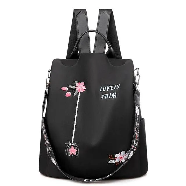 Anti Theft Women Backpack