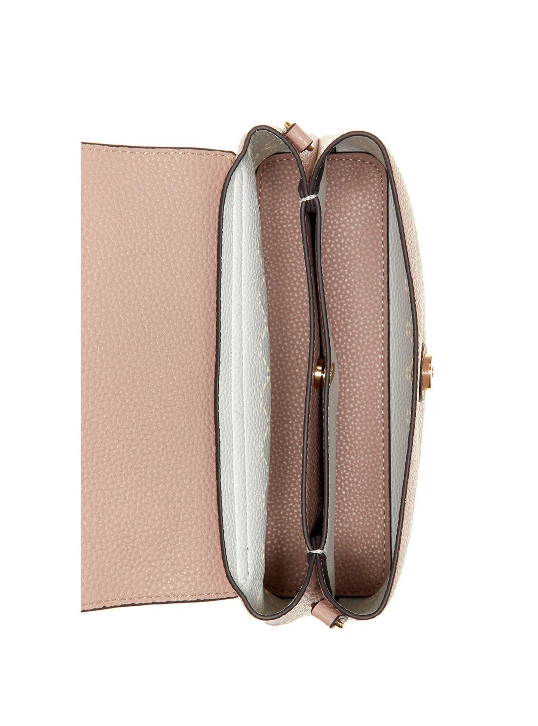 Biscuit Pink Amara Crossbody Satchel