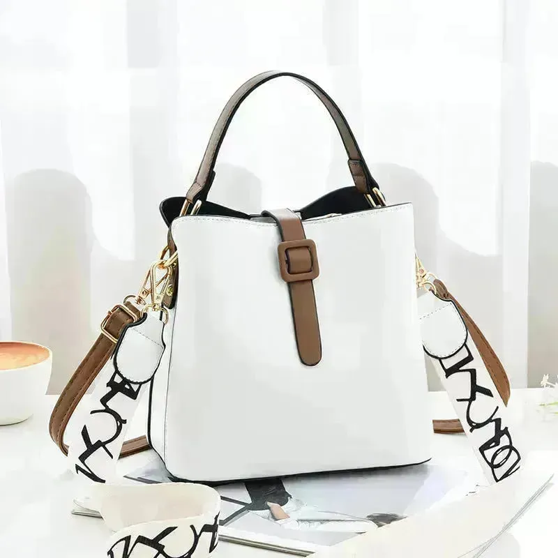 Bucket Bag Fashion Shoulder Bag Cross-body Female Handbag