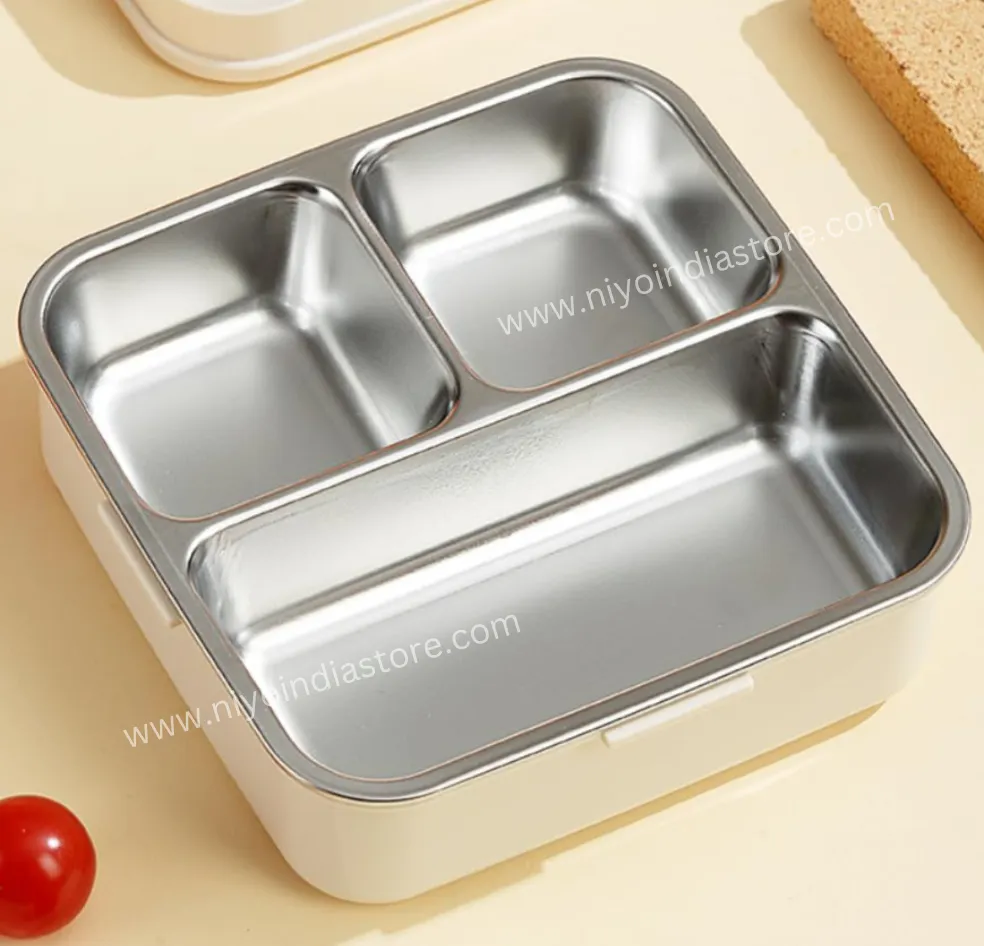 Carnival Stainless Steel Lunch Box - Cat