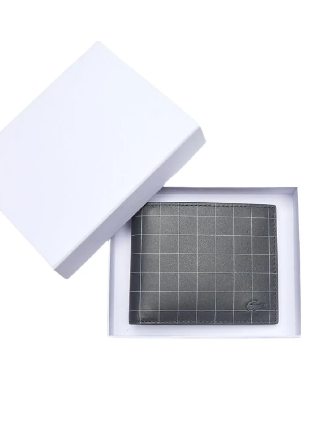 Checkered Billfold Wallet
