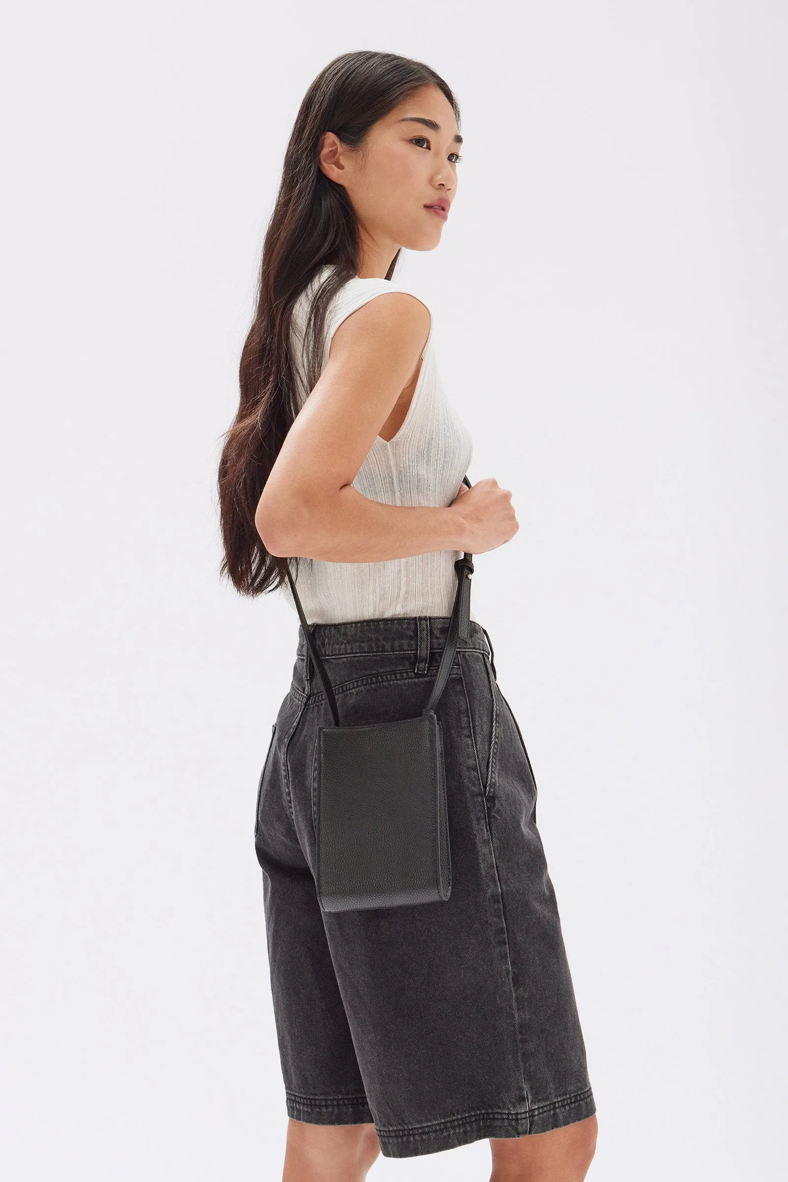 Clara Crossbody Leather Bag