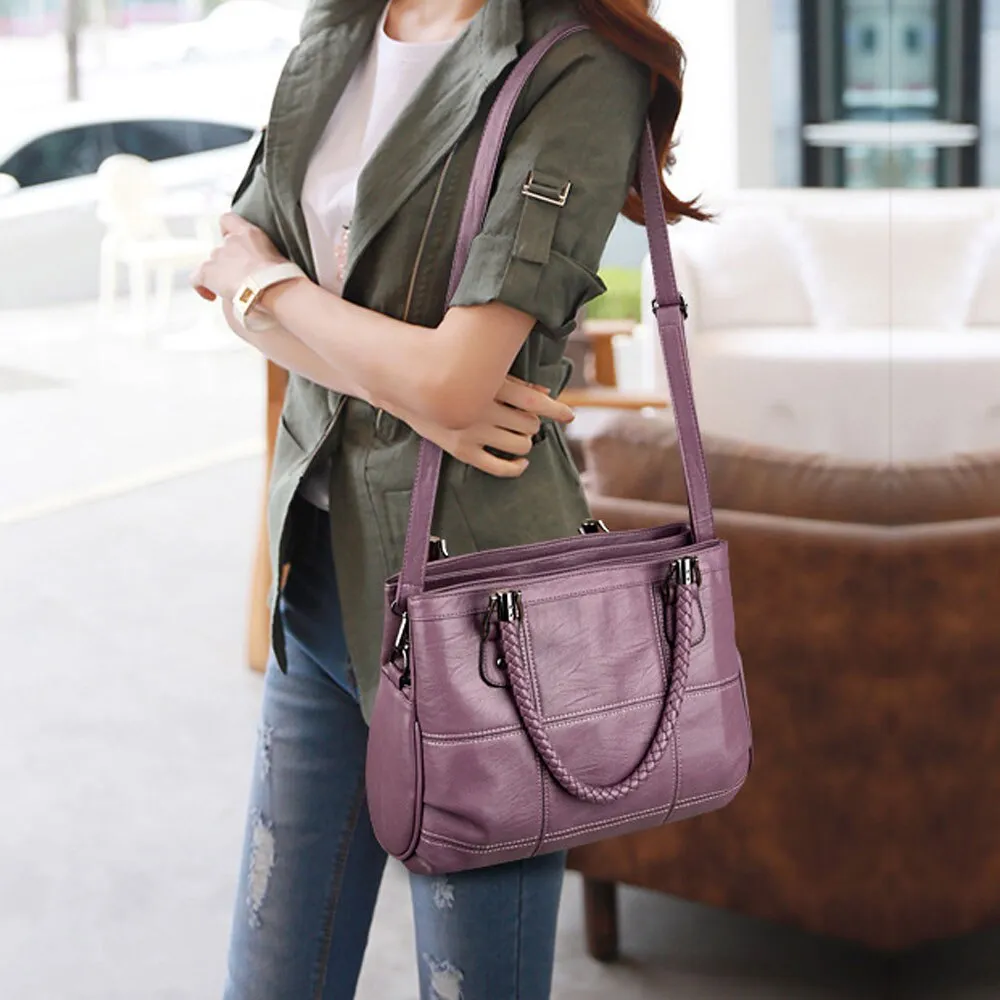 deanwangkt  Women Luxury Handbags Women Bags Designer Handbags High Quality Women Leather Handbags Vintage Women Messenger Shoulder Bag Tote