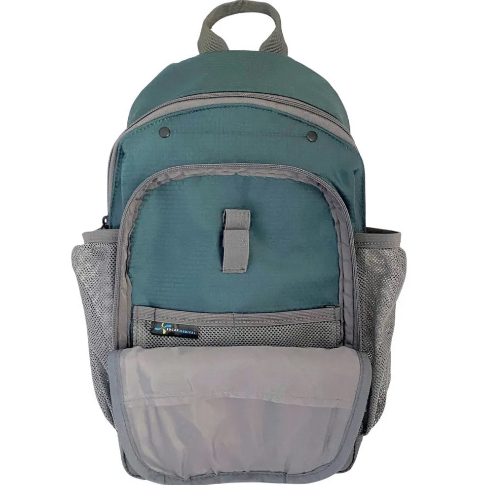Diabetes Insulated Sling Backpack- Storm