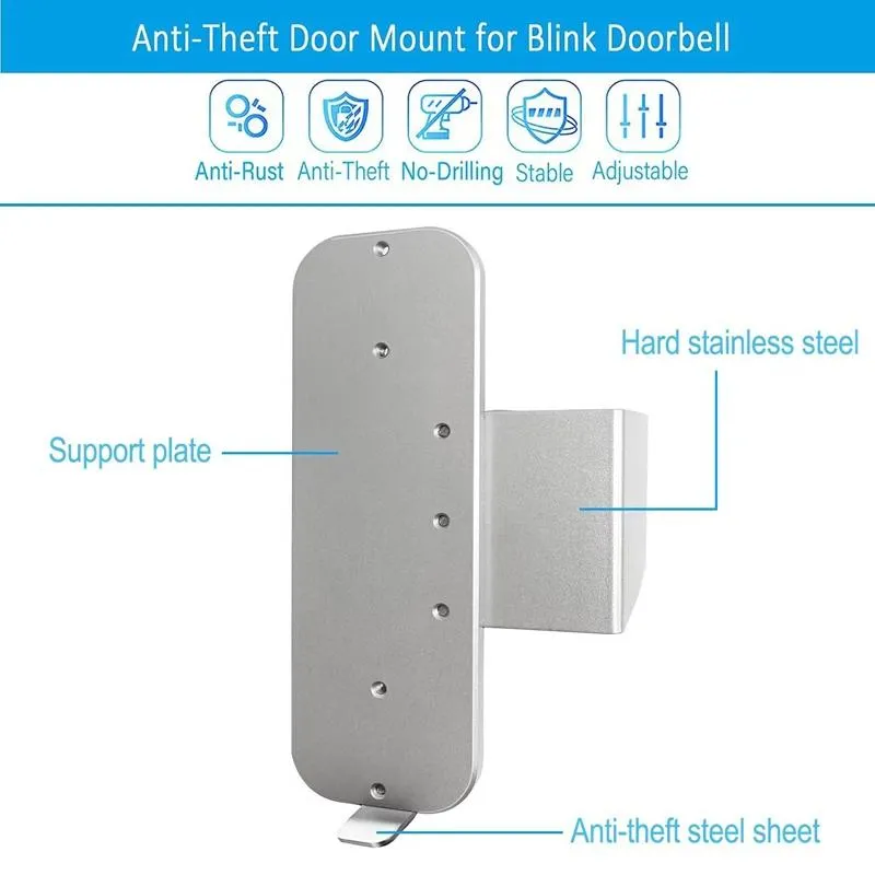 Easy Install No-Drill Mount For Blink Doorbell - Bracket