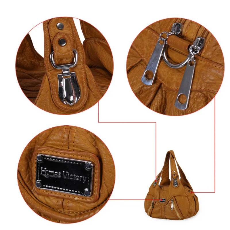Fashion Brands High Quality Leather Women Handbag 2017 Ladies Tote Handbags Shoulder Bag Female Vintage Messenger Bags Crossbody