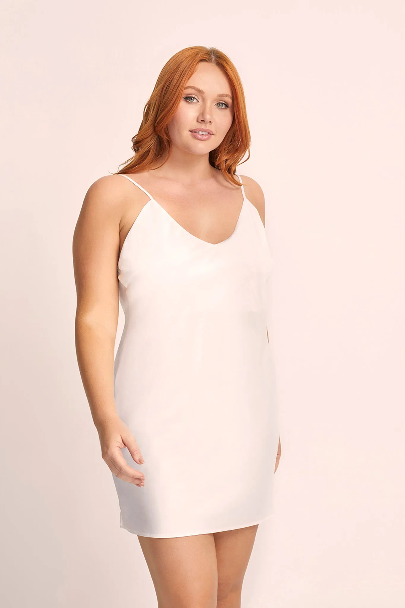 Elegant White Jasmine Slip Dress – Perfect for Any Occasion