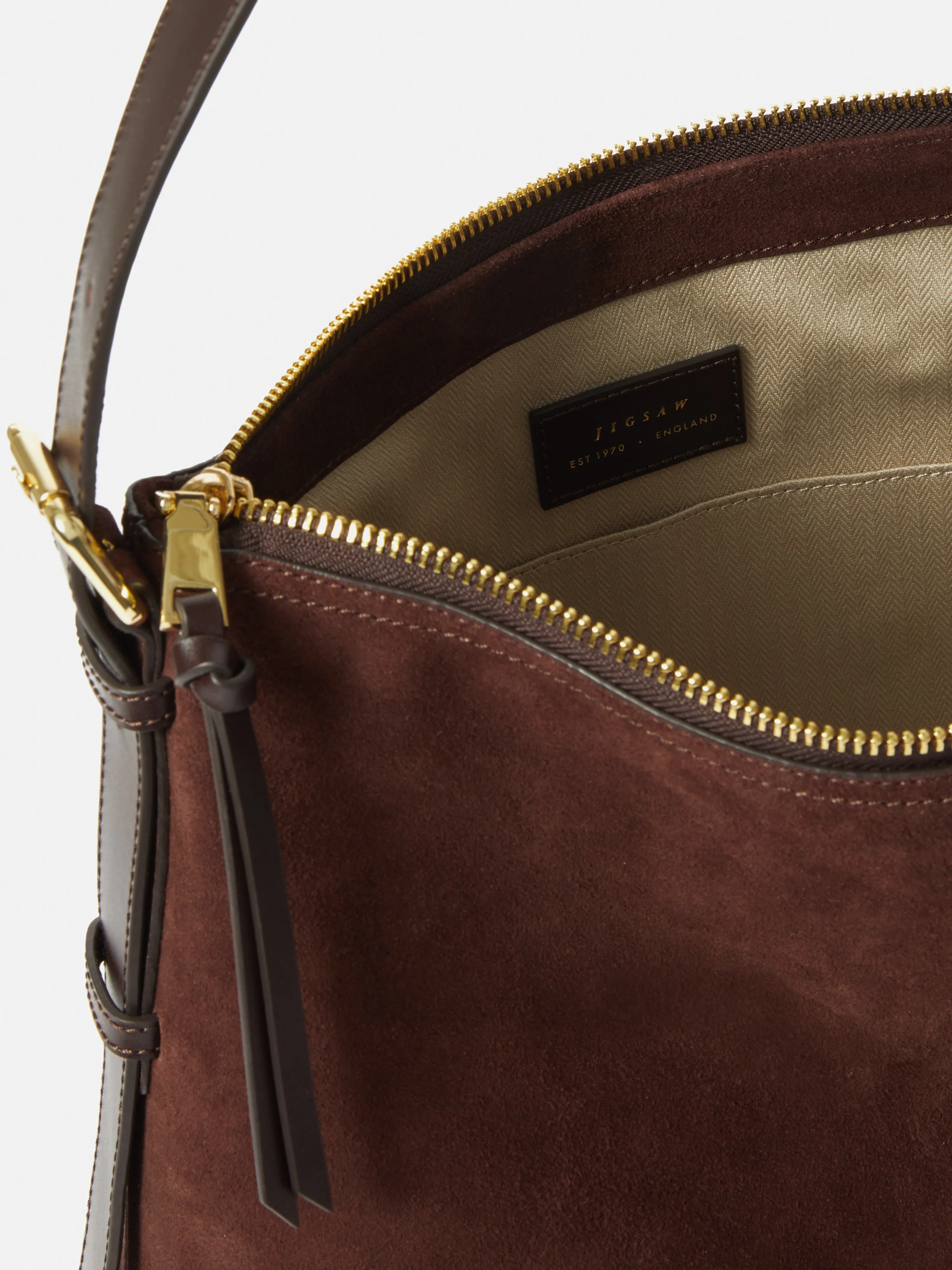 Large Trafalgar Shoulder Bag | Burgundy