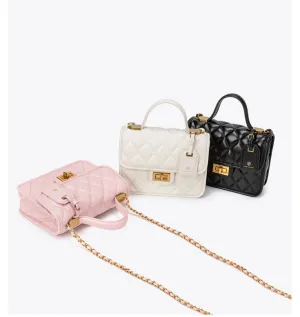 New style trendy and versatile small fragrance style portable rhombus small bag chain shoulder crossbody small bag