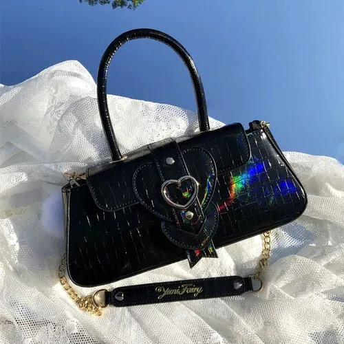 TAVIMART  -  Lolita Bag Popular Trendy Y2K Bag Fashion Subculture Crossbody Bags Girls Elegant Heart Candy Color Bolso Mujer Сумка 2024