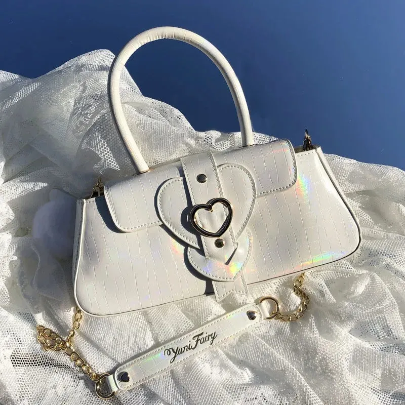TAVIMART  -  Lolita Bag Popular Trendy Y2K Bag Fashion Subculture Crossbody Bags Girls Elegant Heart Candy Color Bolso Mujer Сумка 2024