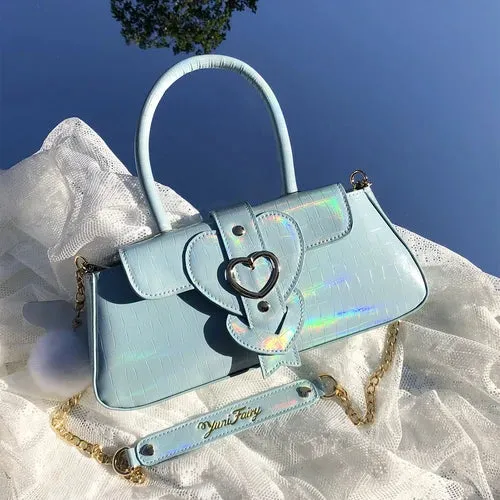 TAVIMART  -  Lolita Bag Popular Trendy Y2K Bag Fashion Subculture Crossbody Bags Girls Elegant Heart Candy Color Bolso Mujer Сумка 2024