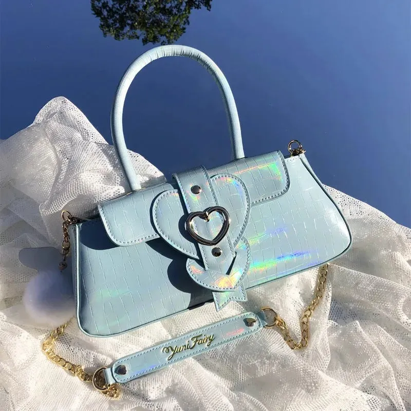 TAVIMART  -  Lolita Bag Popular Trendy Y2K Bag Fashion Subculture Crossbody Bags Girls Elegant Heart Candy Color Bolso Mujer Сумка 2024
