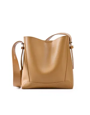 The Charlotte Leather Bucket Bag