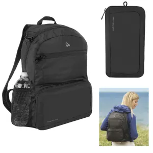 Travelon Anti Theft Backpack Water Resistant RFID Traveling Foldable Lightweight