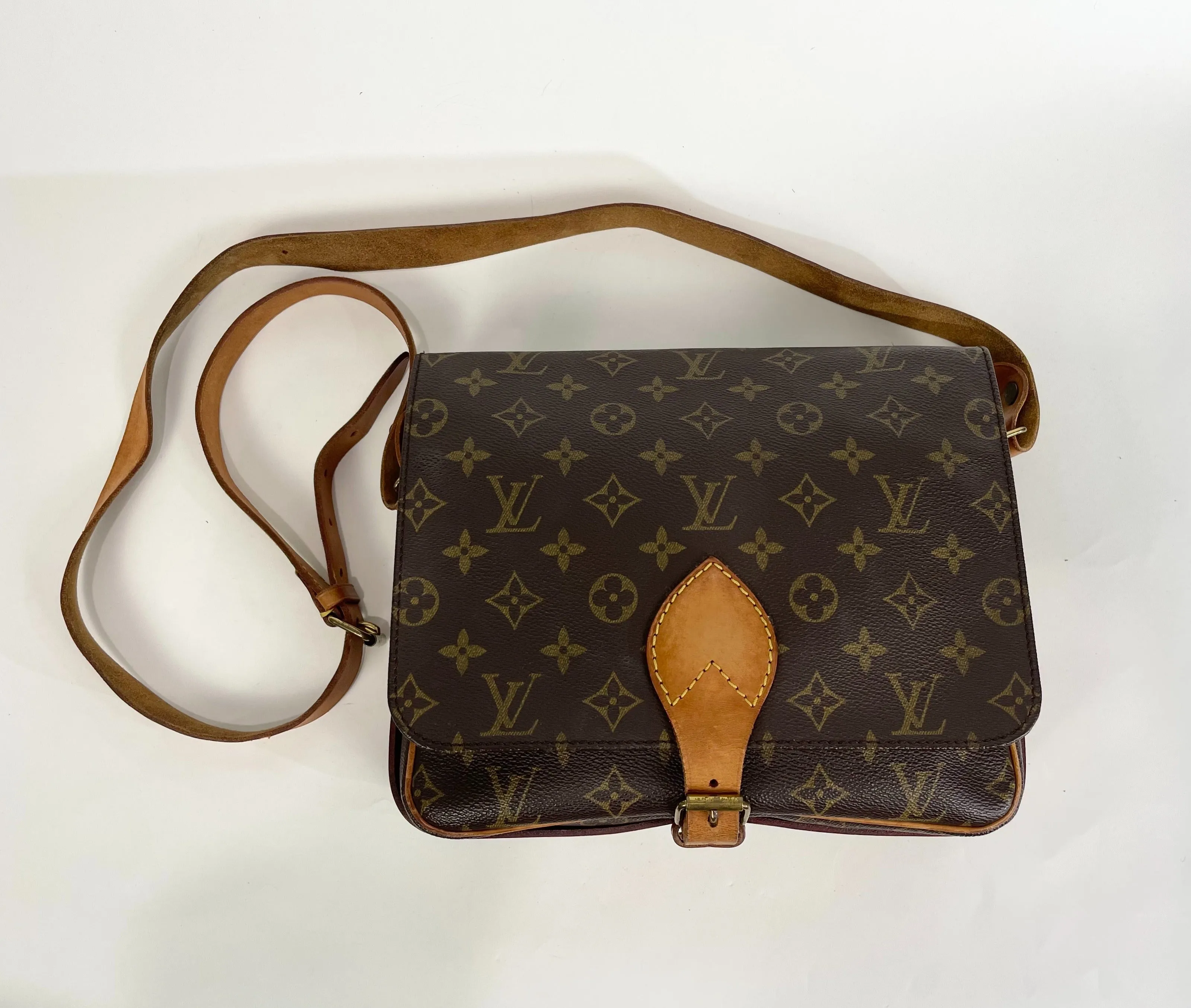 Vintage Monogram Cartouchire MM