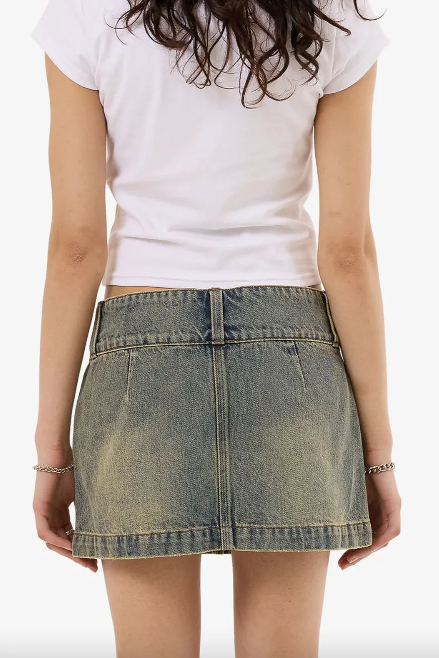 WORSHIP SUPPLIES MESSENGER MICRO SKIRT - CORROSIVE